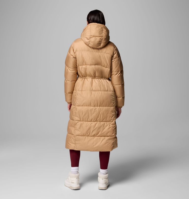 Women's Puffect II Long Jacket, Color: Canoe, image 3