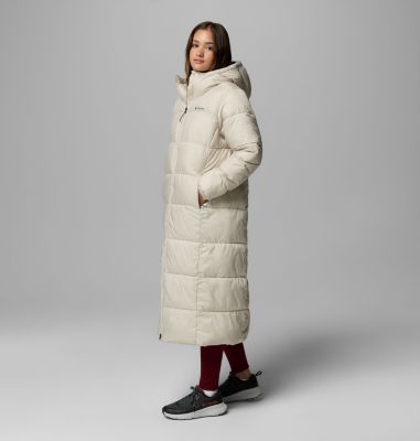 Women's Puffect II Long Puffer Jacket, Color: Dark Stone, image 3