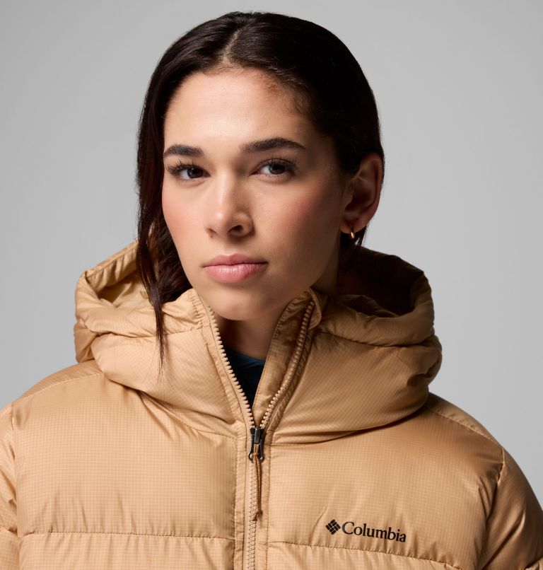 Women's Puffect II Hooded Mid Puffer Jacket, Color: Canoe, image 6