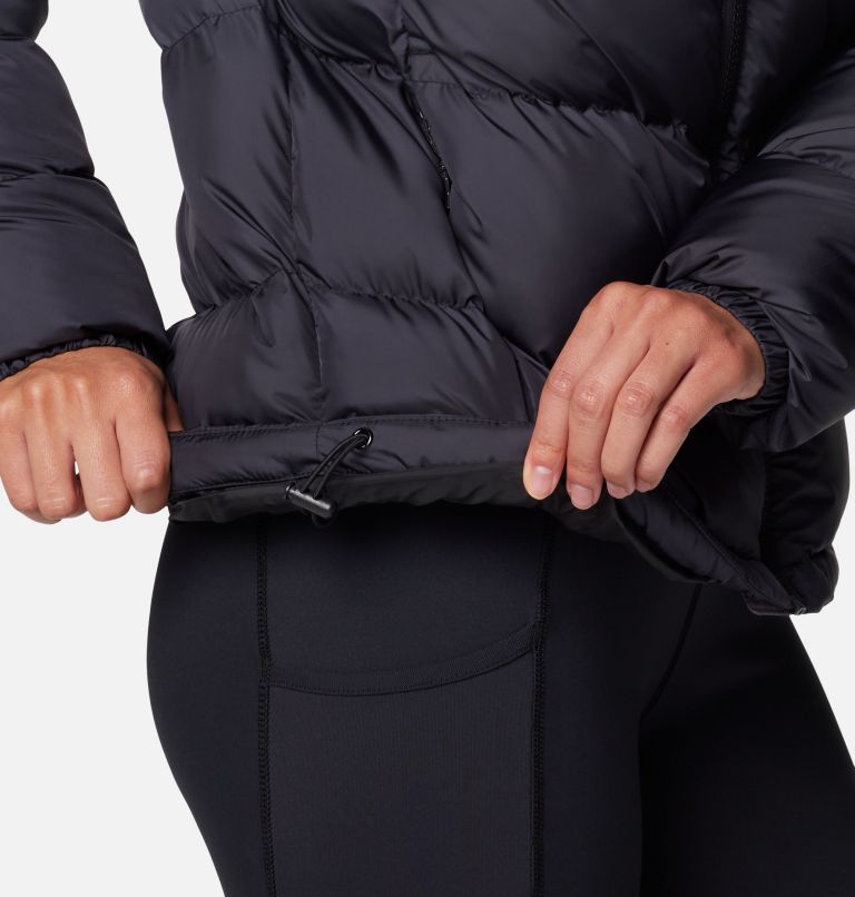 Chaqueta acolchada con bloques de color Puffect II para mujer, Color: Black, White, City Grey, image 6