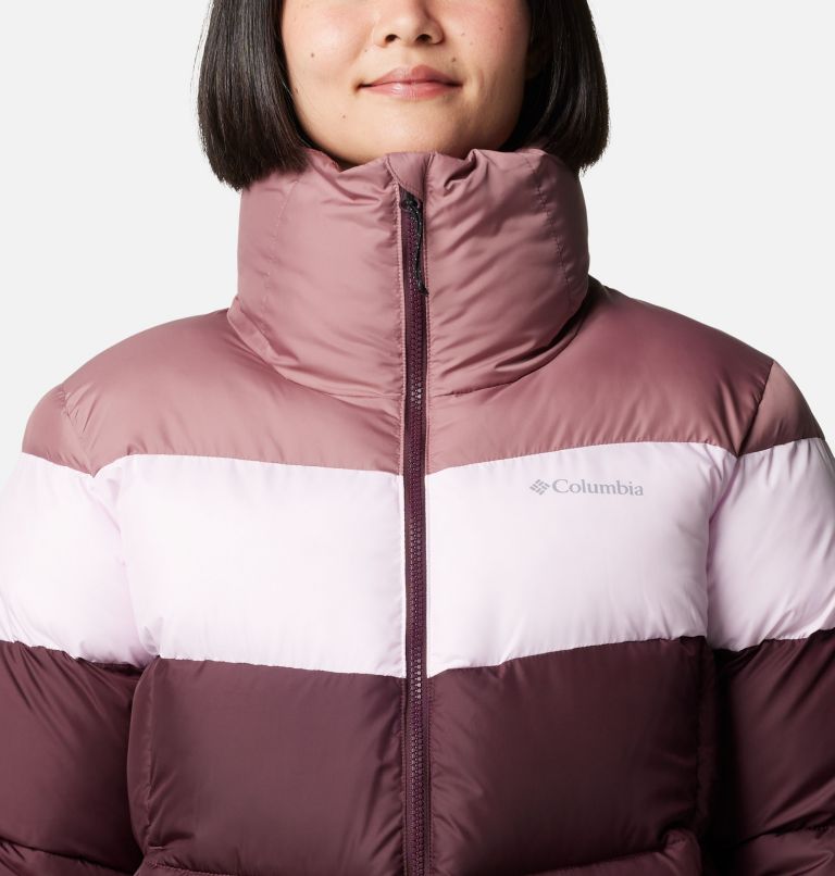 Doudoune Color Block Puffect II Femme, Color: Moonvista, Pink Dawn, Fig, image 4