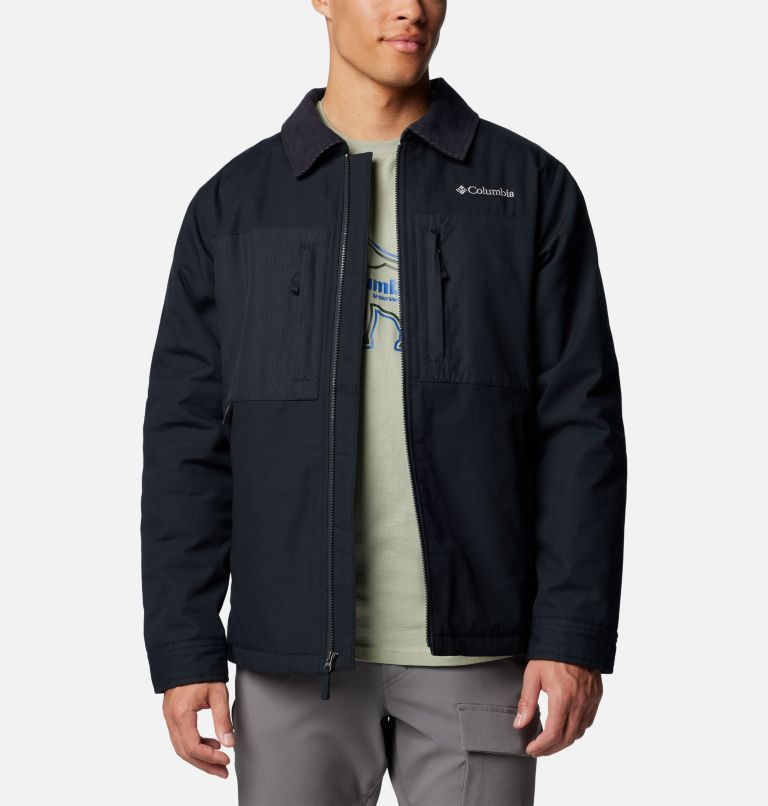 Men's Loma Vista Fusion Insulated Jacket, Color: Black, Black Ripstop, image 6