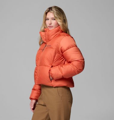 Women's Puffect II Cropped Puffer Jacket, Color: Tuscan, image 4