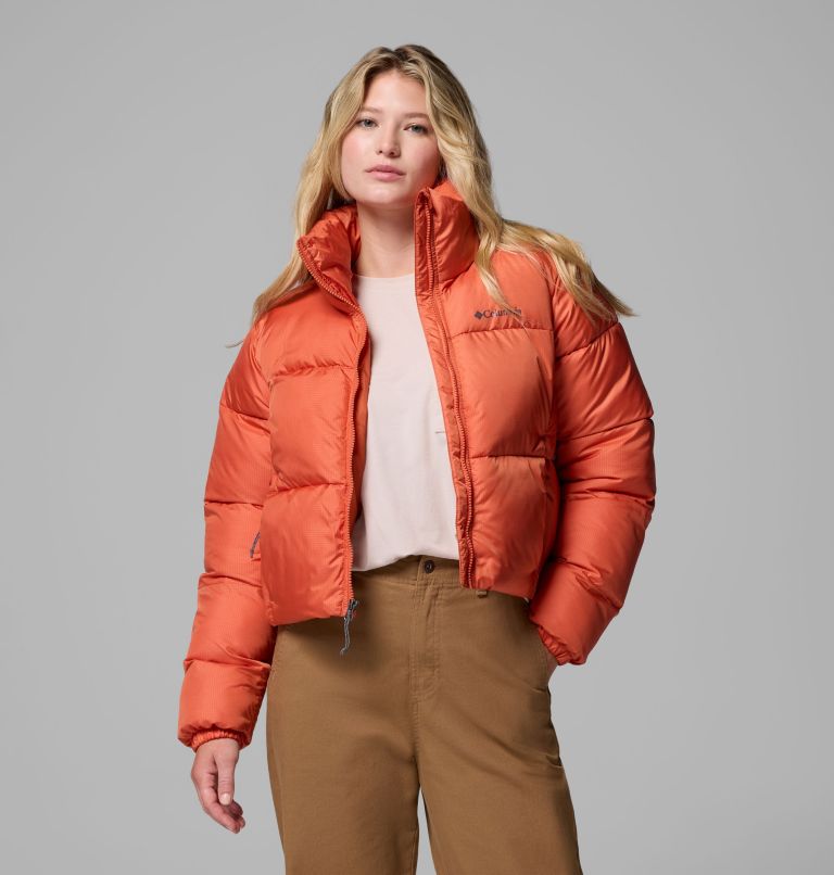Puffect II gecroppte Puffer-Jacke für Frauen, Color: Tuscan, image 5