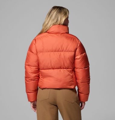 Women's Puffect II Cropped Puffer Jacket, Color: Tuscan, image 3