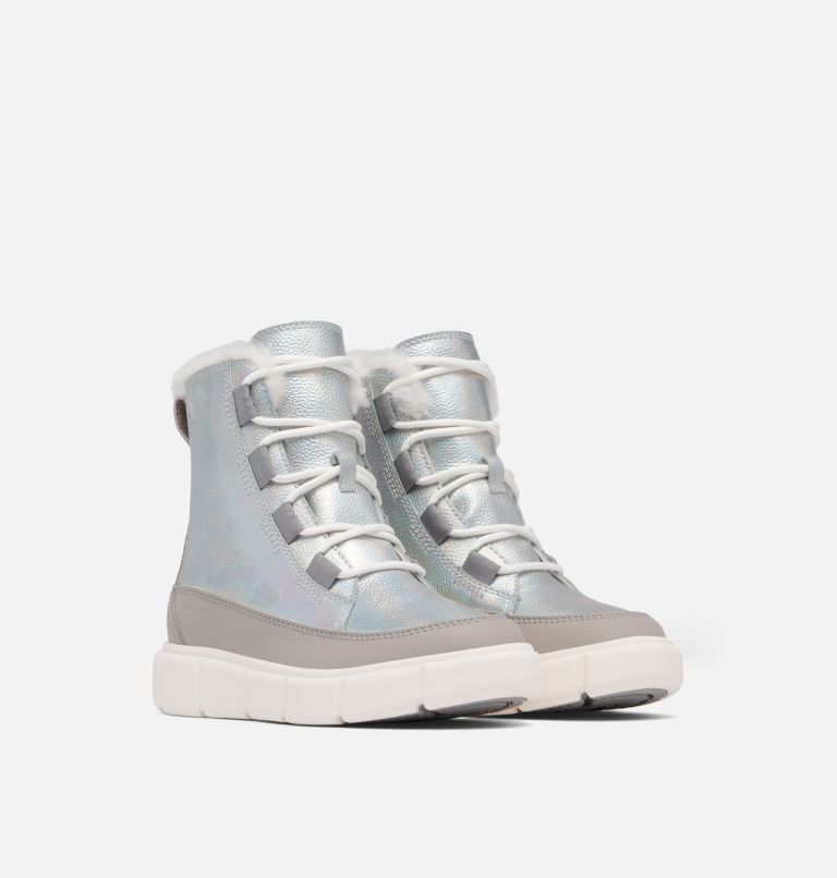 Grey color boots best sale