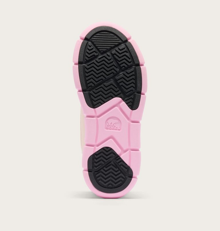 SOREL EXPLORER III Lace Children's Waterproof Boot, Color: Pearlescent, Pink Flare, image 5