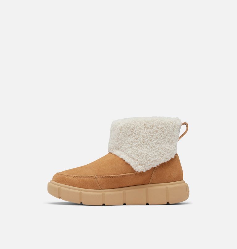 Youth SOREL EXPLORER III SLIP-ON COZY Waterproof Boots, Color: Tawny Buff, Natural, image 4
