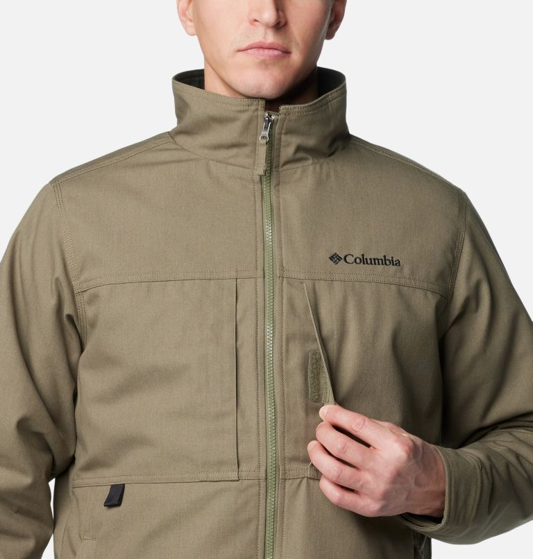 Men's Loma Vista III Jacket, Color: Stone Green, image 4