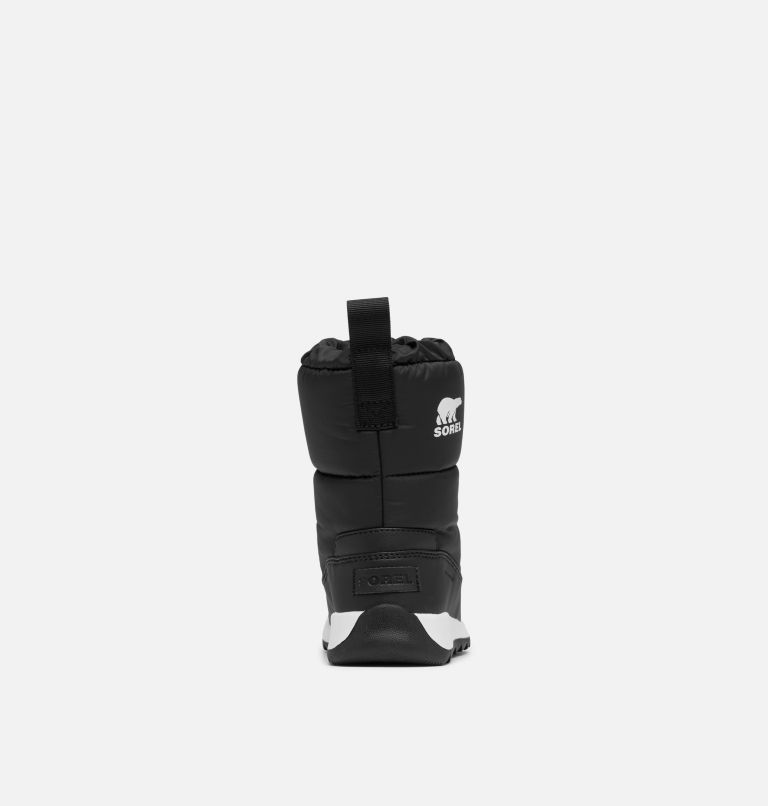 Kids' WHITNEY II PLUS PUFFY Waterproof Snow Boots, Color: Black, Sea Salt, image 3