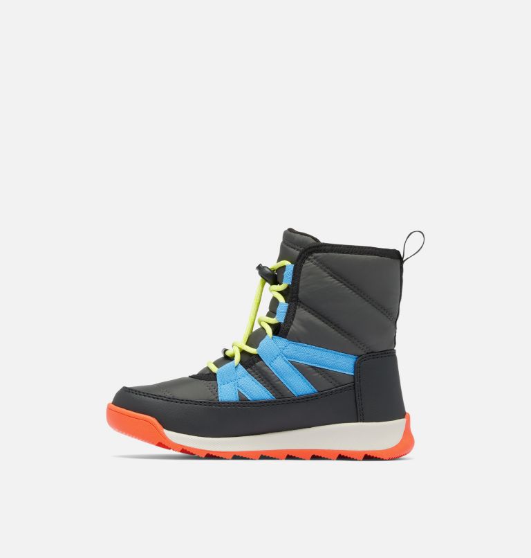 Youth WHITNEY II PLUS LACE Waterproof Snow Boots, Color: Jet, Black, image 4