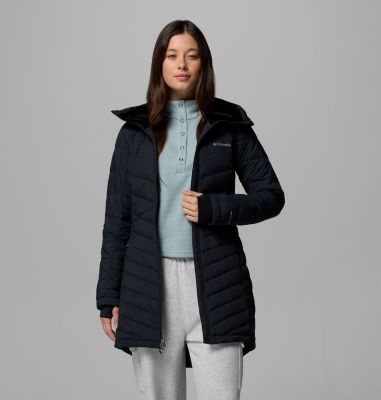 Women's Joy Peak II Hooded Mid Insulated Jacket, Color: Black, image 8