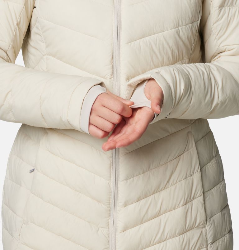 Women's Joy Peak II Hooded Mid Insulated Jacket, Color: Dark Stone, image 7
