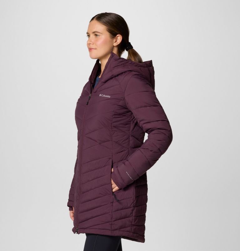 Women s Joy Peak II Mid Hooded Jacket Columbia Sportswear