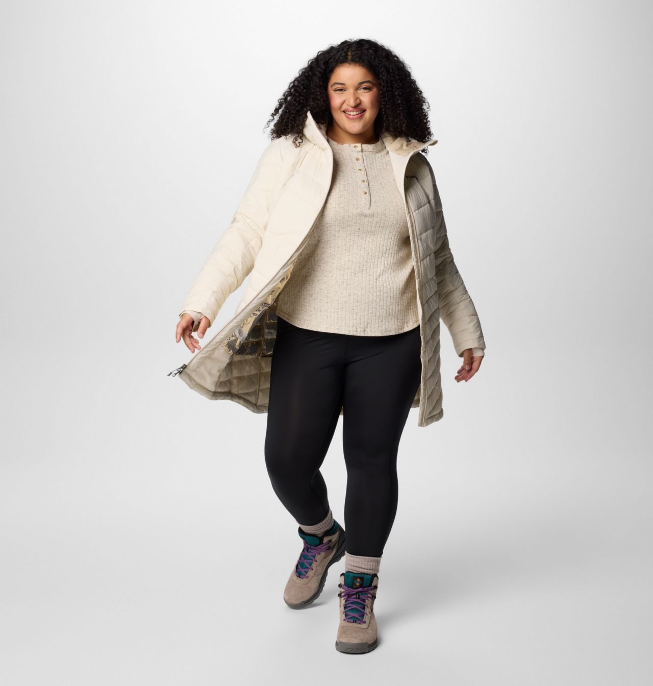 Women's Joy Peak™ II Mid Hooded Jacket - Plus Size 3