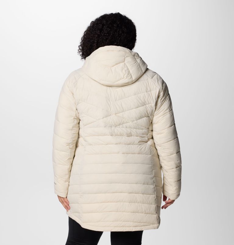Women's Joy Peak II Mid Hooded Jacket - Plus Size, Color: Dark Stone, image 2