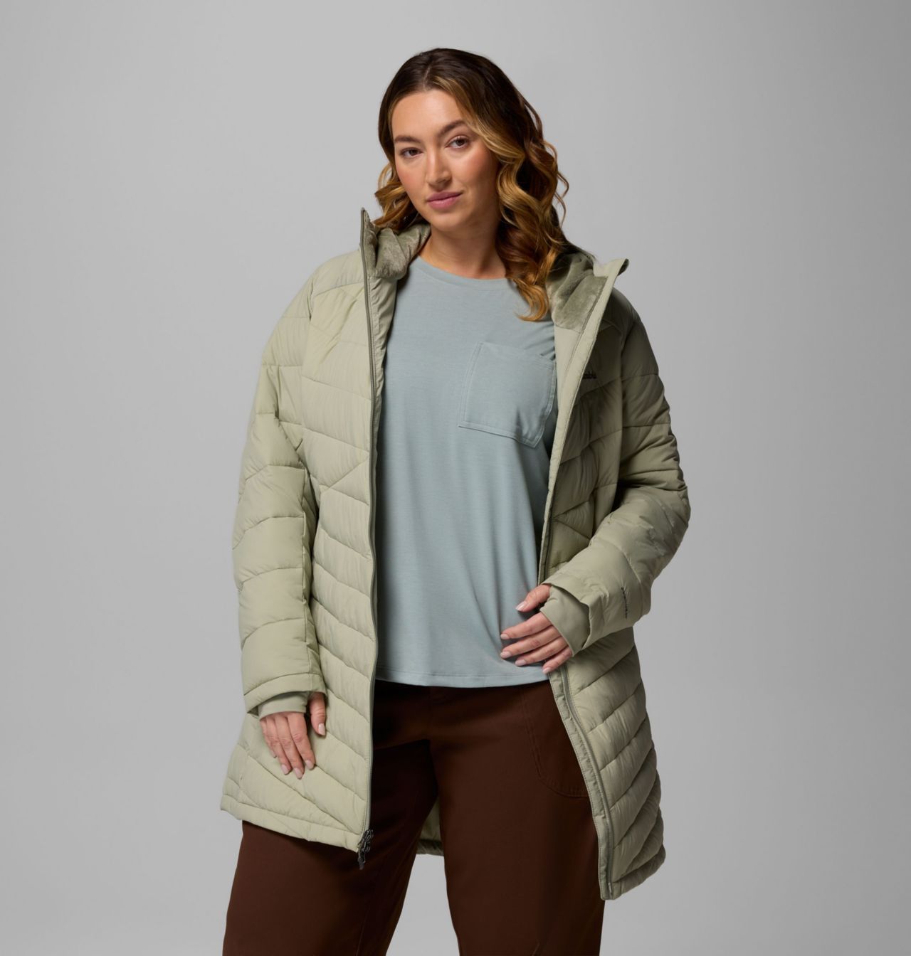 Women's Joy Peak™ II Mid Hooded Jacket - Plus Size 5