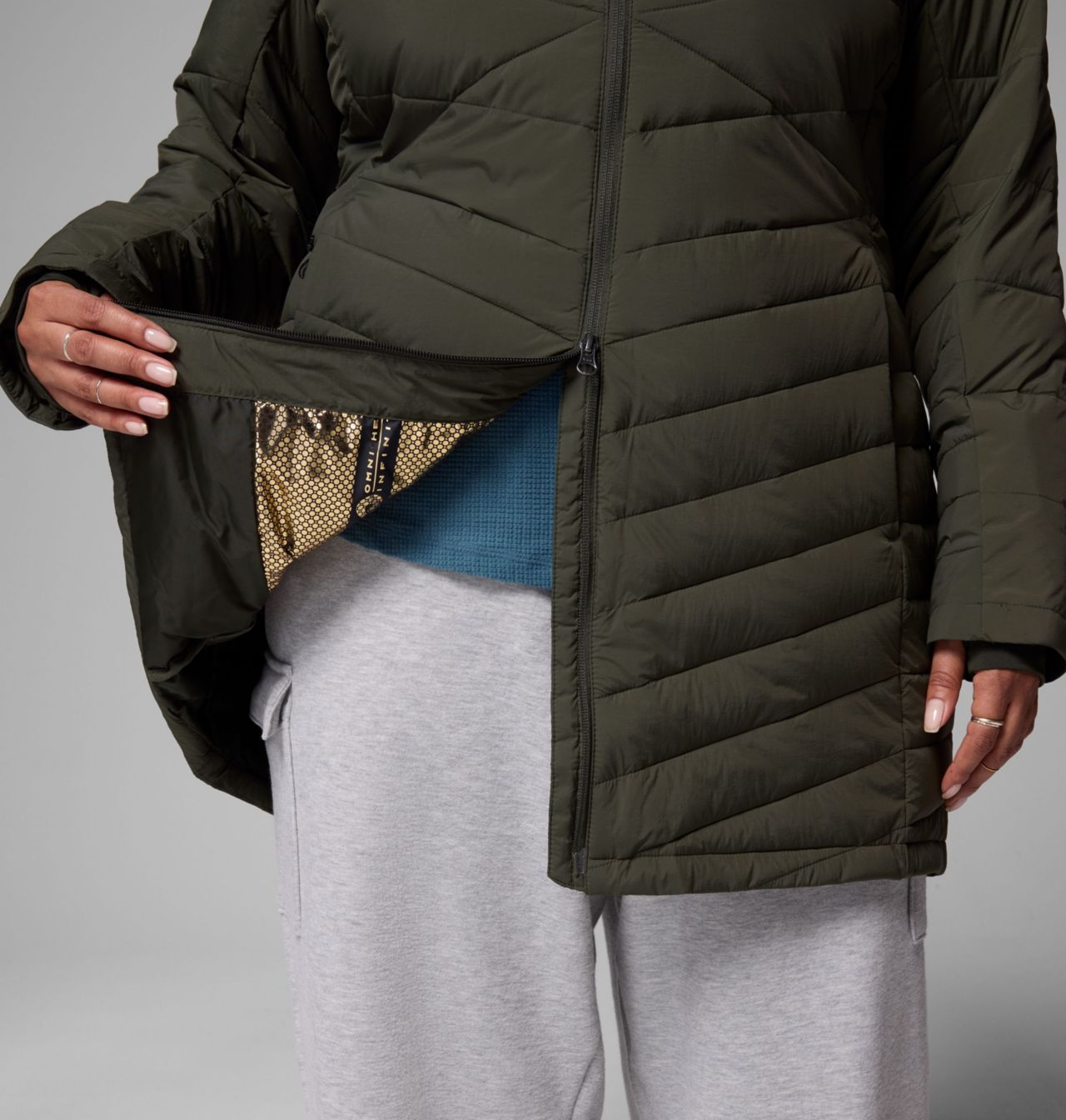 Women's Joy Peak™ II Mid Hooded Jacket - Plus Size | 366 | 3X 9