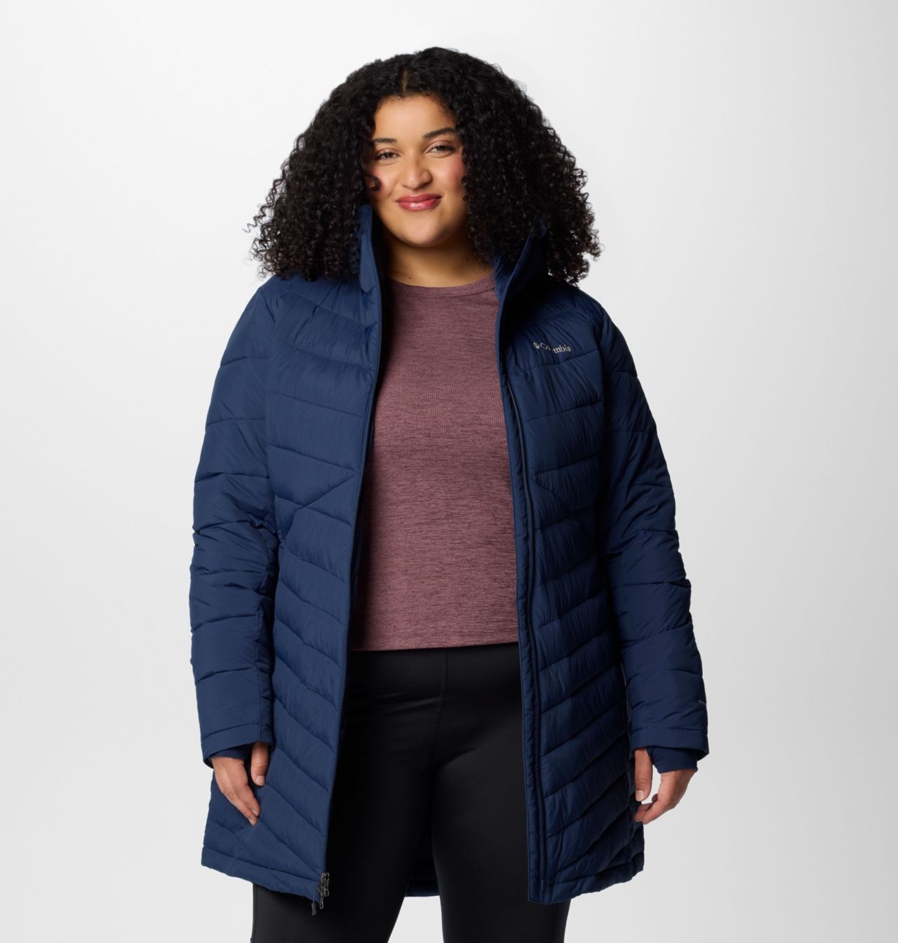 Manteau mi-long à capuchon Joy Peak™ II femmes – Grandes tailles 8
