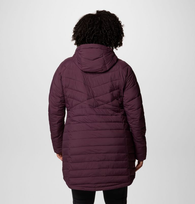 Women's Joy Peak II Mid Hooded Jacket - Plus Size, Color: Moonvista, image 2