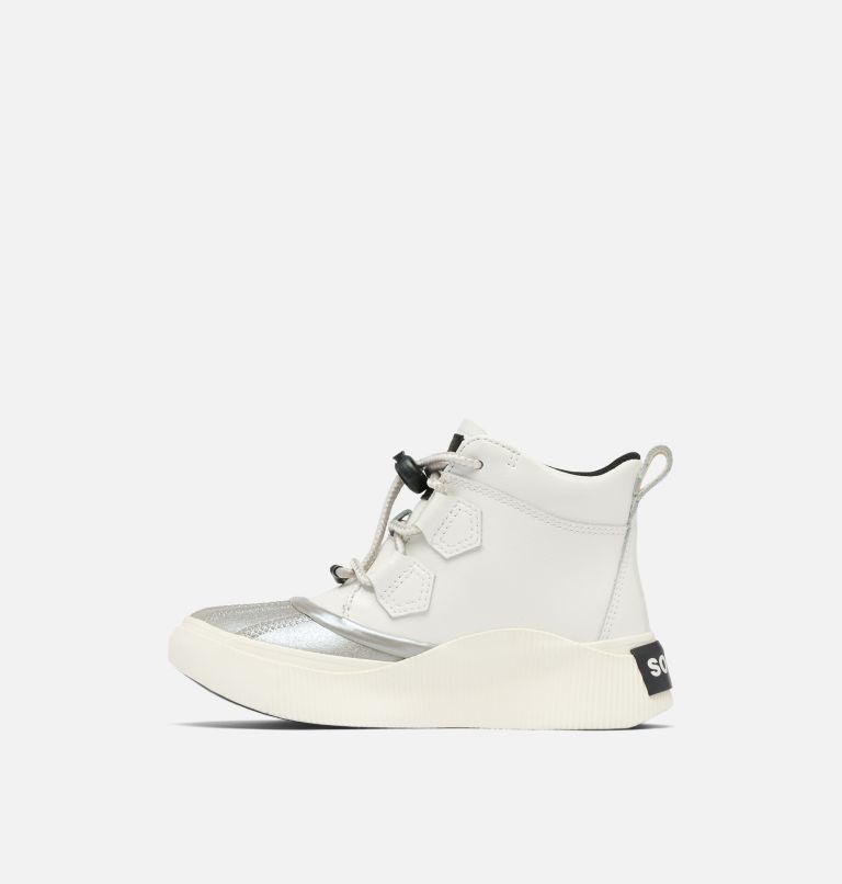 Youth OUT N ABOUT IV CLASSIC Waterproof Boots, Color: Sea Salt, Black, image 4