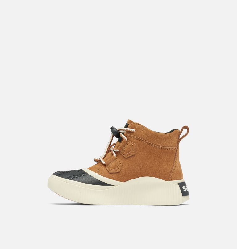 Youth OUT N ABOUT IV CLASSIC Waterproof Boots, Color: Taffy, Black, image 4