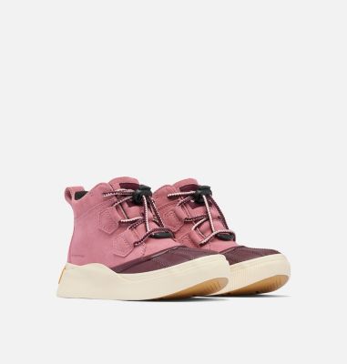 OUT N ABOUT IV Classic Youth Waterproof Boot, Color: Dazed Mauve, Honey White, image 6