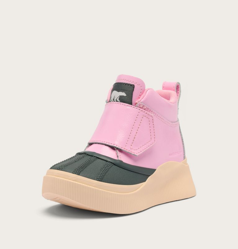 OUT N ABOUT IV Strap Children's Waterproof Boot, Color: Pink Flare, Pearlescent, image 7