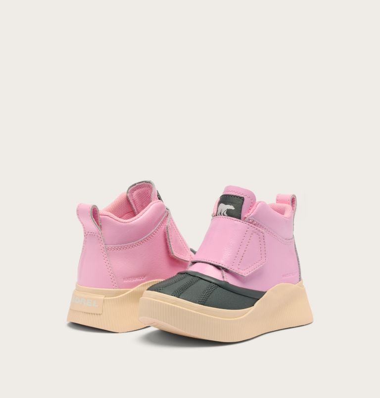 OUT N ABOUT IV Strap Children's Waterproof Boot, Color: Pink Flare, Pearlescent, image 8