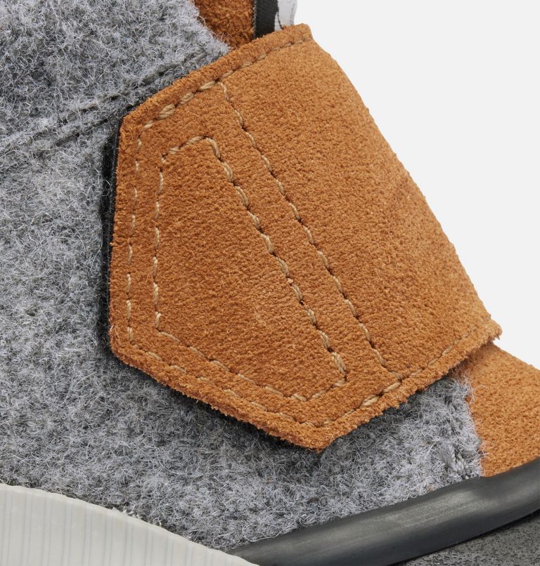 OUT N ABOUT IV STRAP Toddler Waterproof Boot, Color: Taffy, Black Felt, image 8