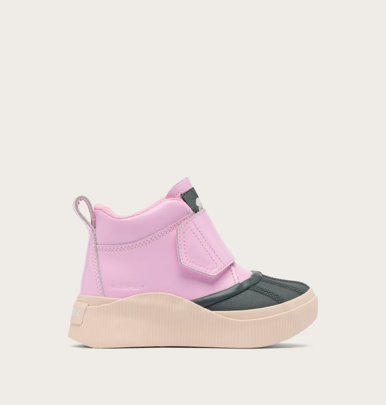 OUT N ABOUT IV STRAP Toddler Waterproof Boot, Color: Pink Flare, Pearlescent, image 1