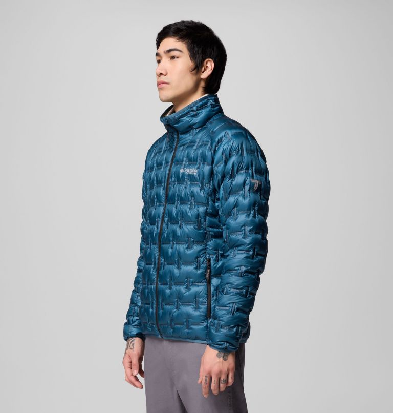 Men's Alpine Crux III Down Jacket, Color: Everblue, image 4