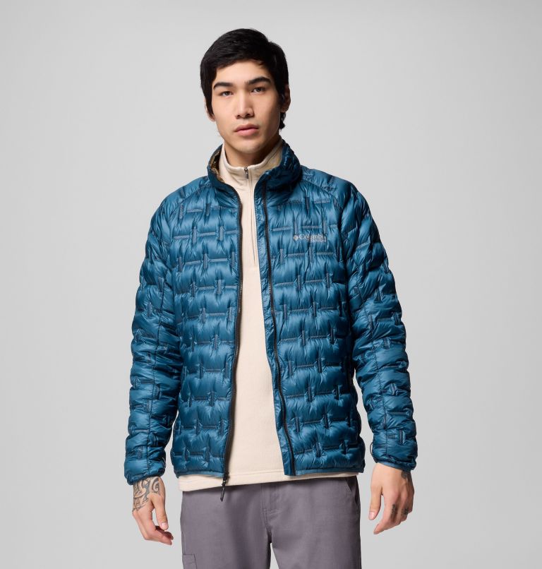 Men's Alpine Crux III Down Jacket, Color: Everblue, image 5