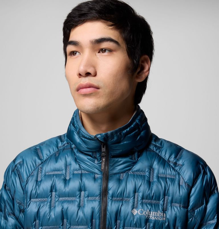 Men's Alpine Crux III Down Jacket, Color: Everblue, image 7