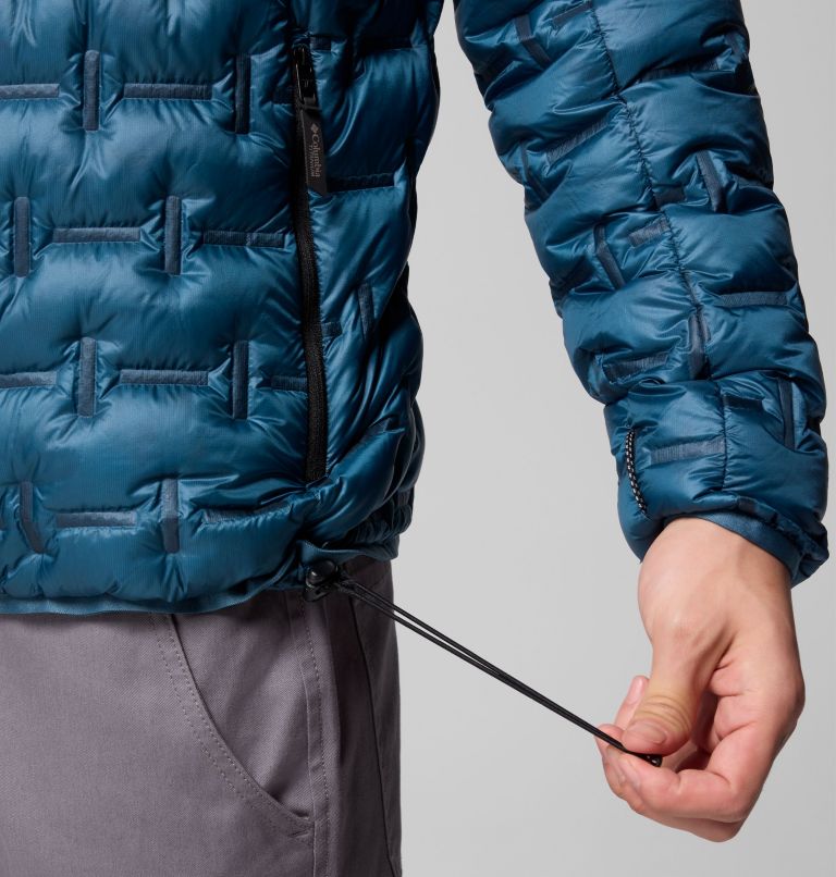 Men's Alpine Crux III Down Jacket, Color: Everblue, image 8
