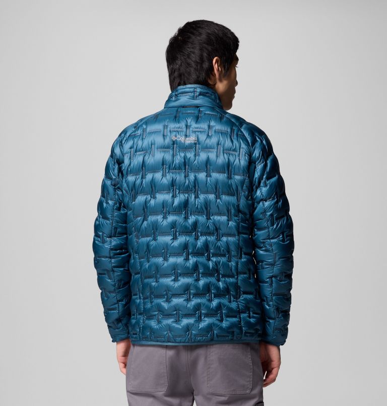 Men's Alpine Crux III Down Jacket, Color: Everblue, image 3