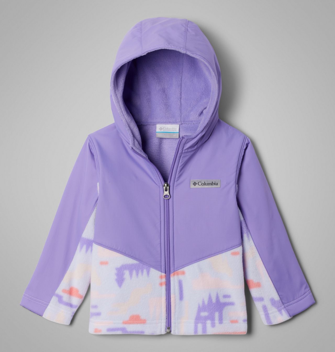 Toddler Steens Mt™ II Overlay Hooded Fleece Jacket 1