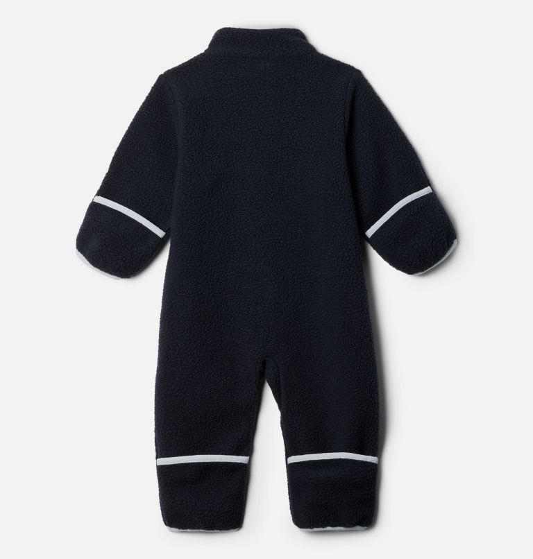 Mono de forro polar sherpa Helvetia para niños, Color: Black, City Grey, image 2