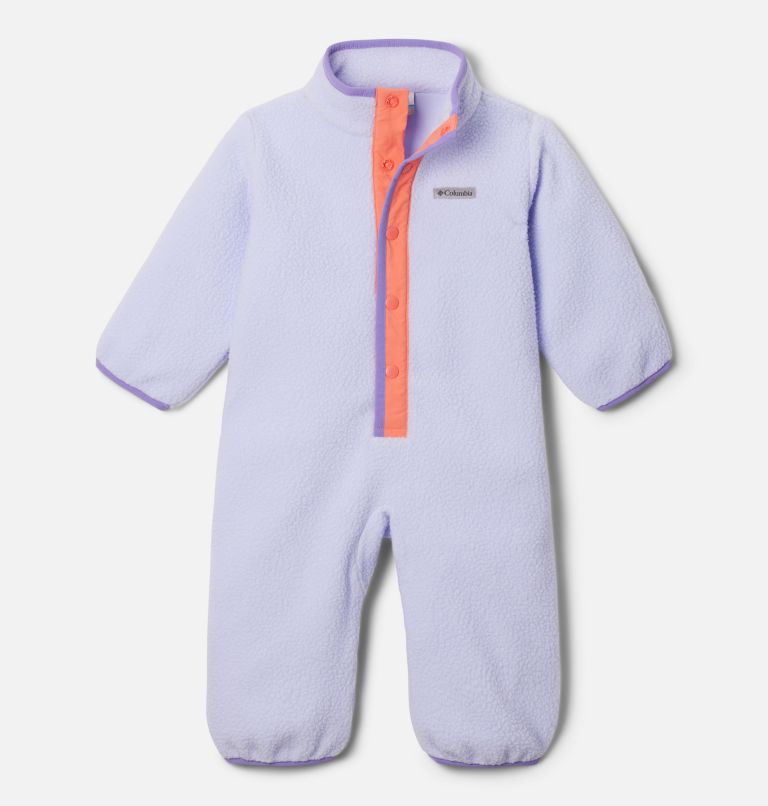Combinaison Helvetia pour bébés, Color: Snowdrift, Hot Coral, image 1