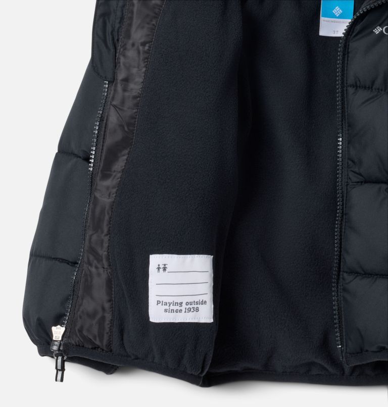 Toddler Tiny Bear Jacket, Color: Black, image 3