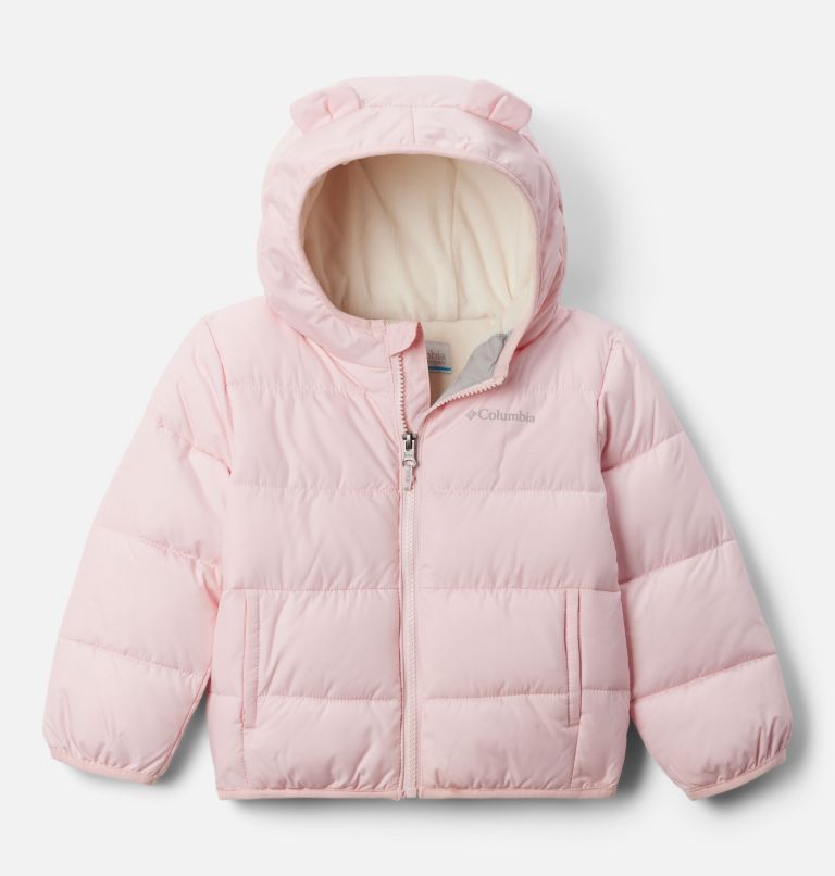 Toddler Tiny Bear Jacket, Color: Satin Pink, image 1
