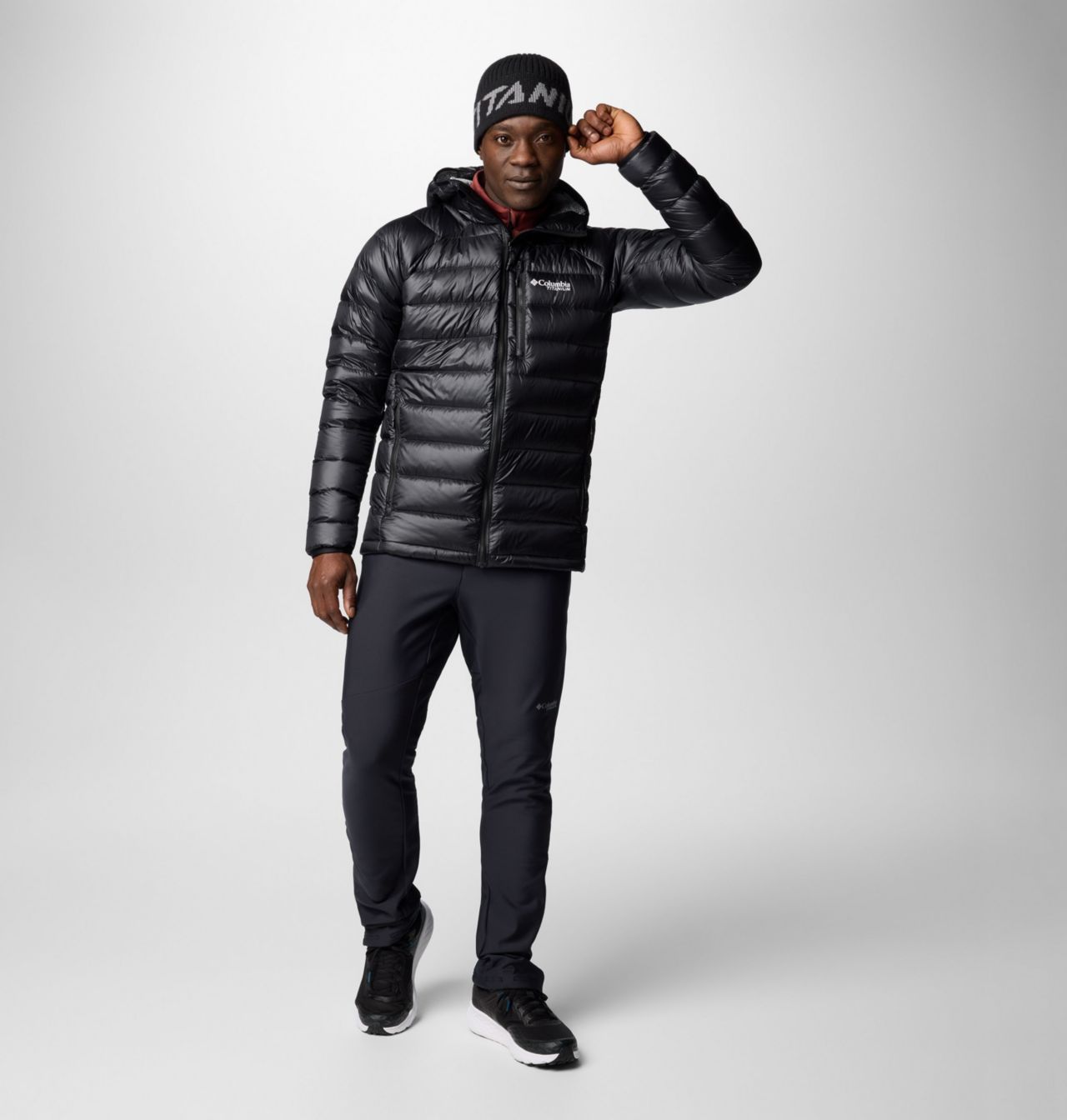 Men's Arctic Crest™ Down Hooded Jacket | 010 | L 3