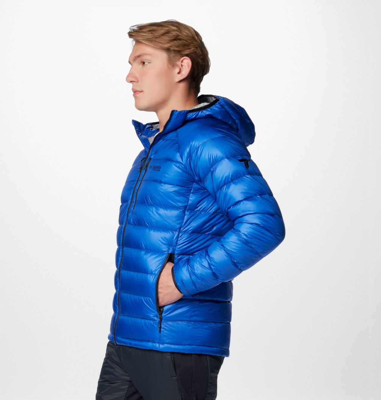 Men's Arctic Crest™ Down Hooded Jacket 4