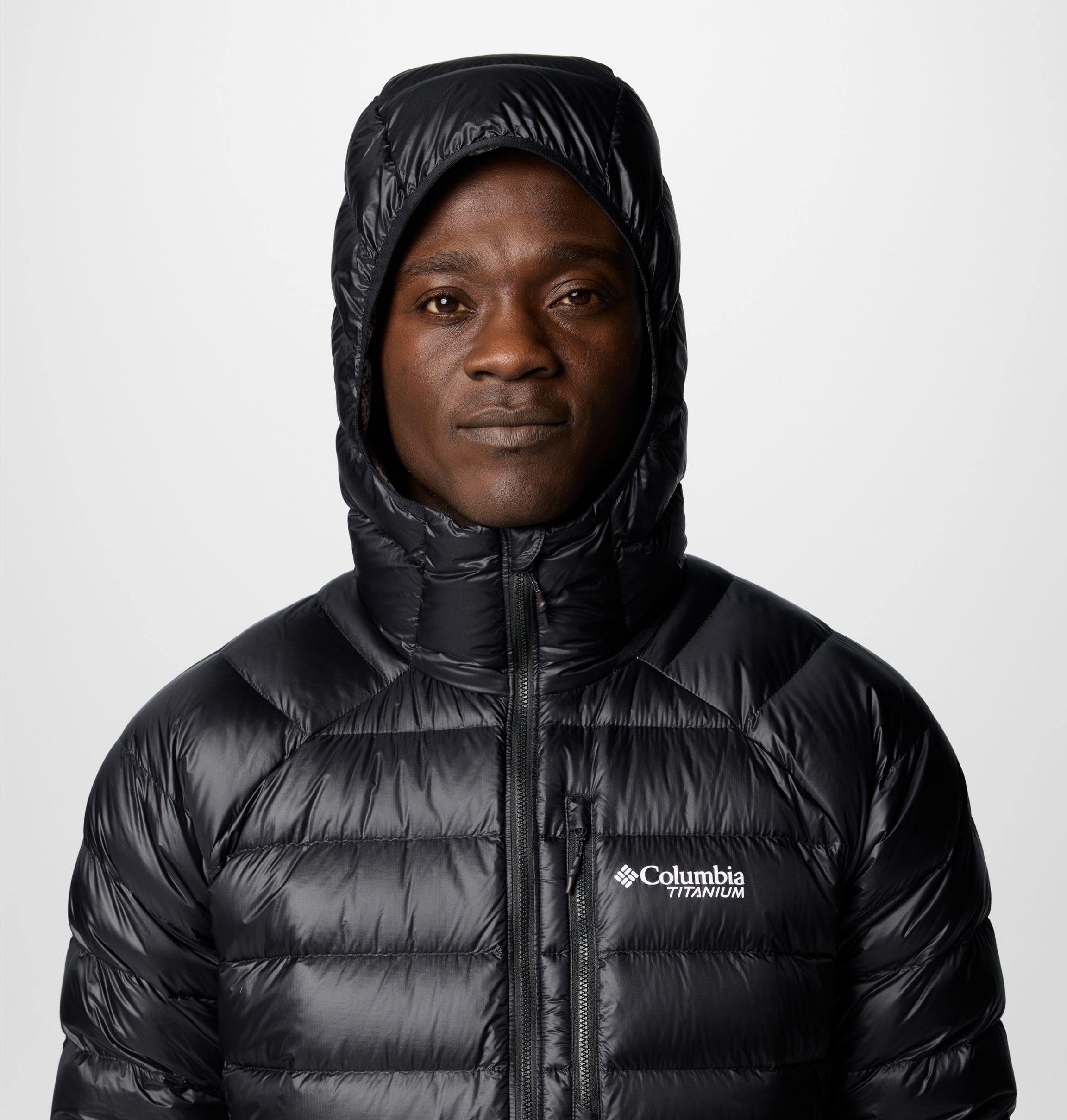 Men's Arctic Crest™ Down Hooded Jacket