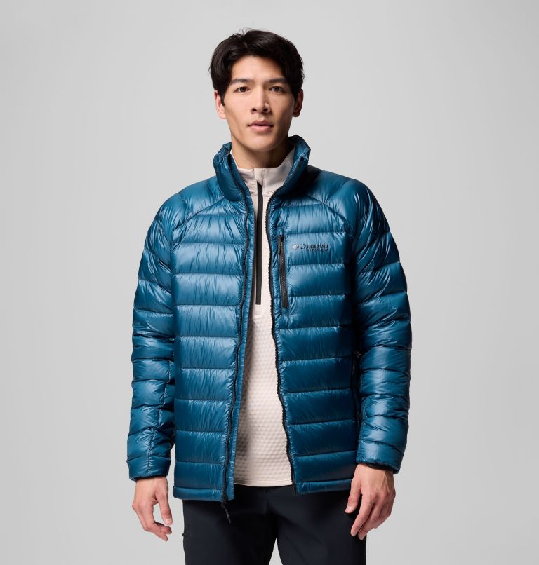 Men's Arctic Crest Down Jacket, Color: Everblue, image 5