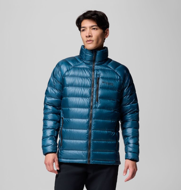 Men's Arctic Crest Down Jacket, Color: Everblue, image 1