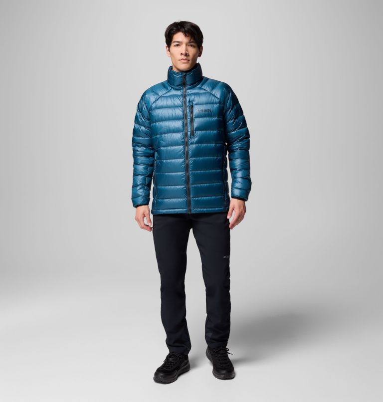 Men's Arctic Crest Down Jacket, Color: Everblue, image 2