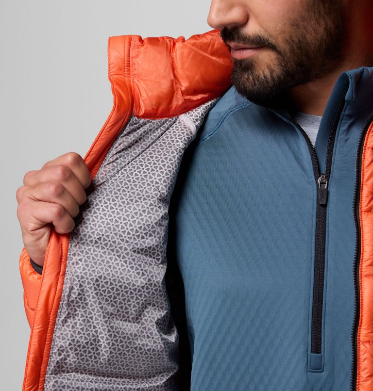 Men's Arctic Crest Down Jacket, Color: Zing, image 6