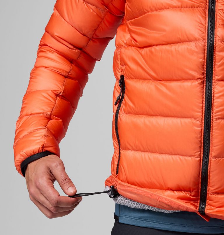 Men's Arctic Crest Down Jacket, Color: Zing, image 8