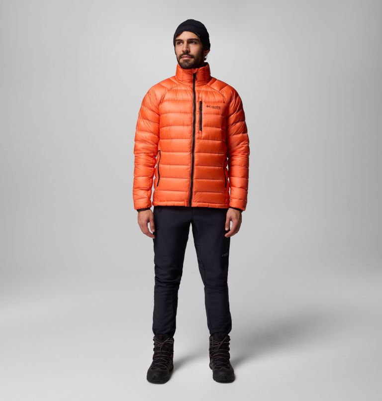 Men's Arctic Crest Down Jacket, Color: Zing, image 2